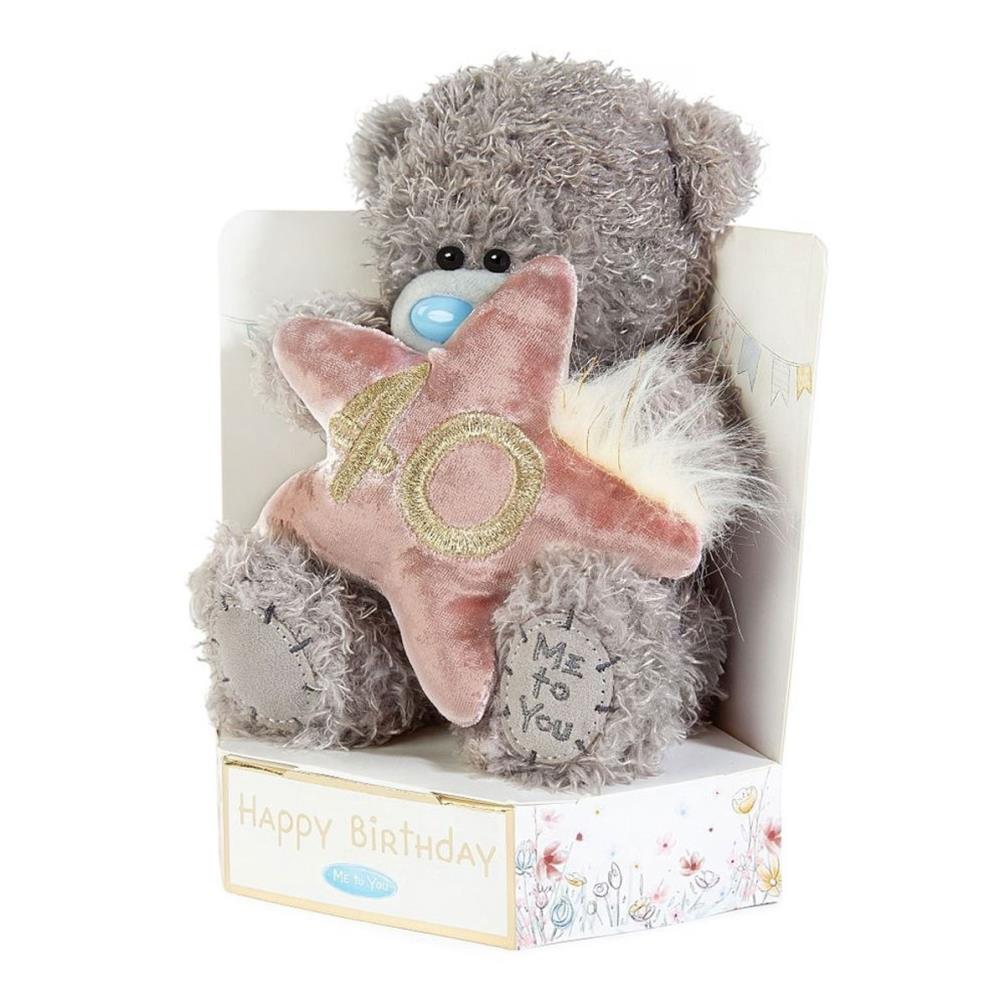 7" 40th Birthday Star Me to You Bear Extra Image 1